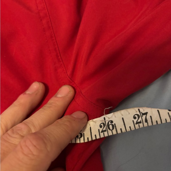 Pebble Beach Golf Zip Up Jacket Mens XL Red Zip Off Sleeves Chest Logo - Picture 6 of 16